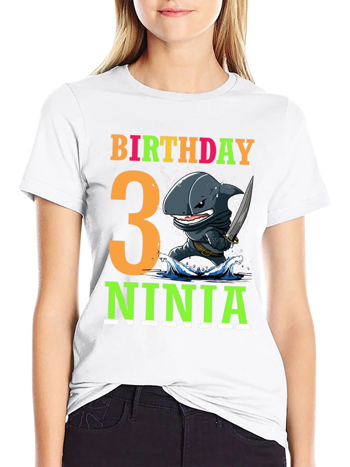 Birthday 3 Ninja T-Shirt