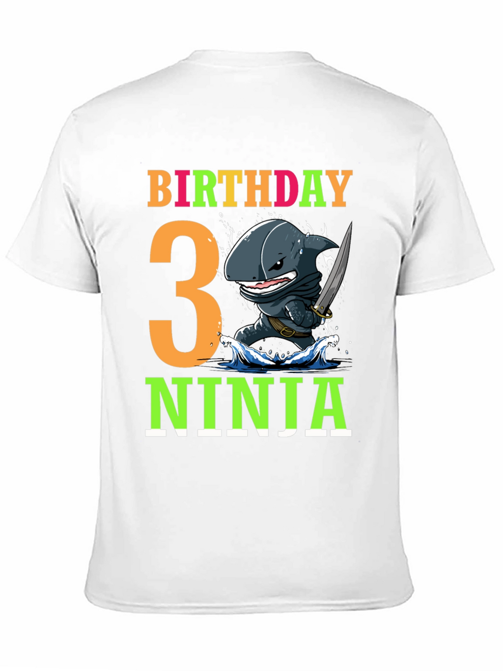 Birthday 3 Ninja T-Shirt