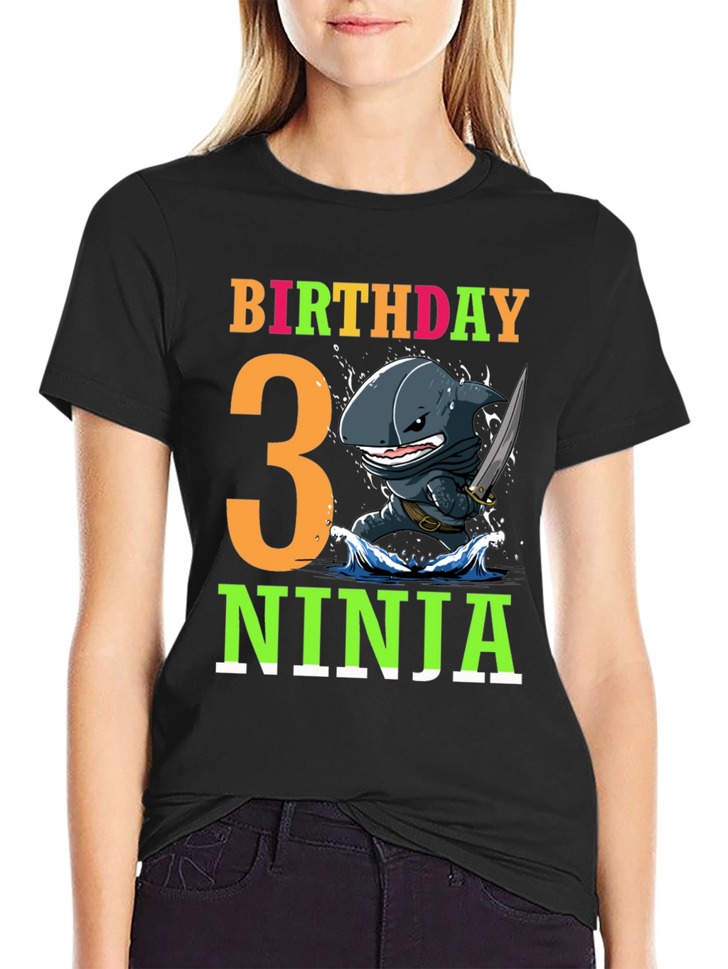 Birthday 3 Ninja T-Shirt