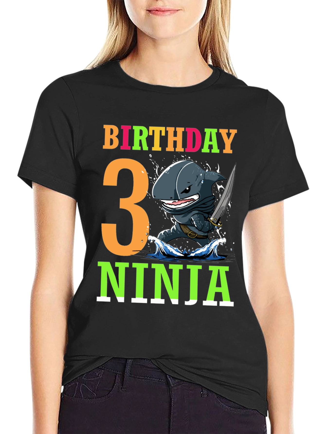 Birthday 3 Ninja T-Shirt