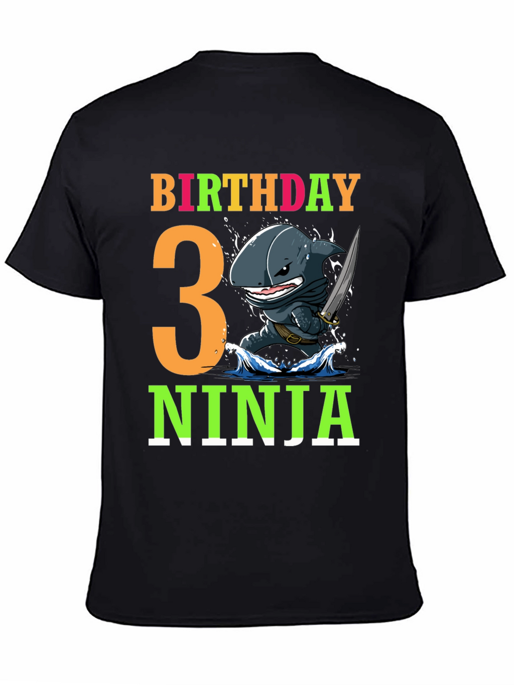Birthday 3 Ninja T-Shirt