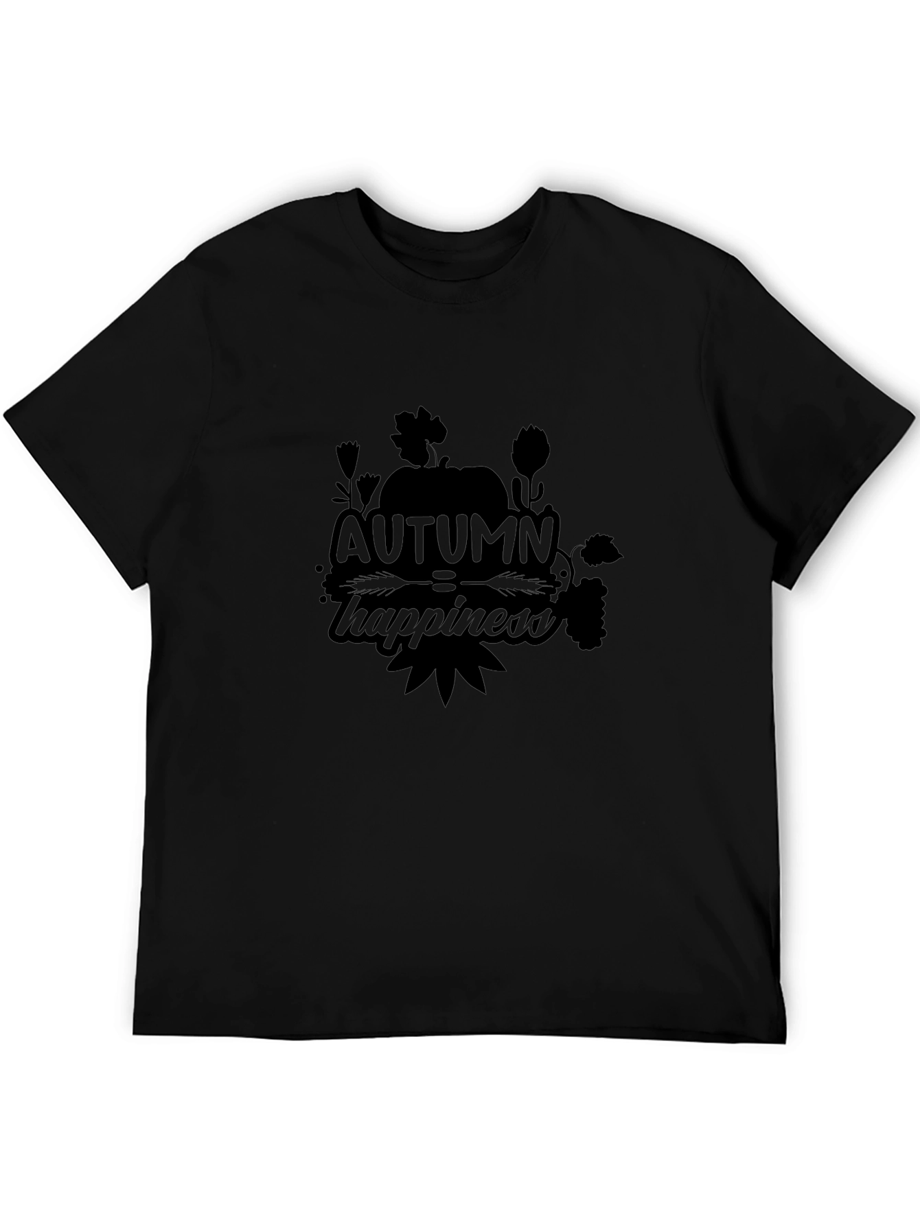 Autumn Happiness Graphic Tee - Stylish Comfort