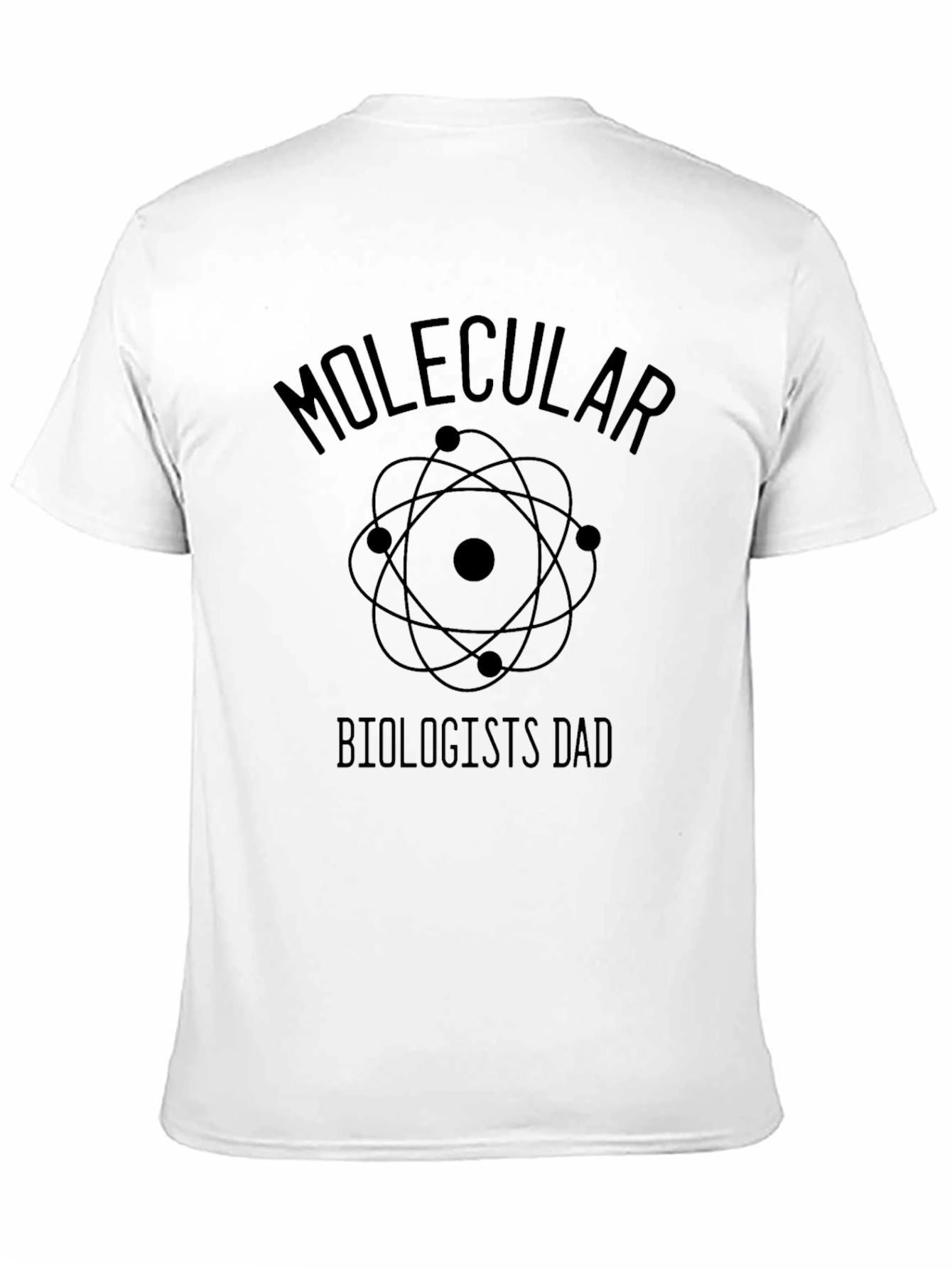 Molecular Biologist Dad Graphic T-Shirt