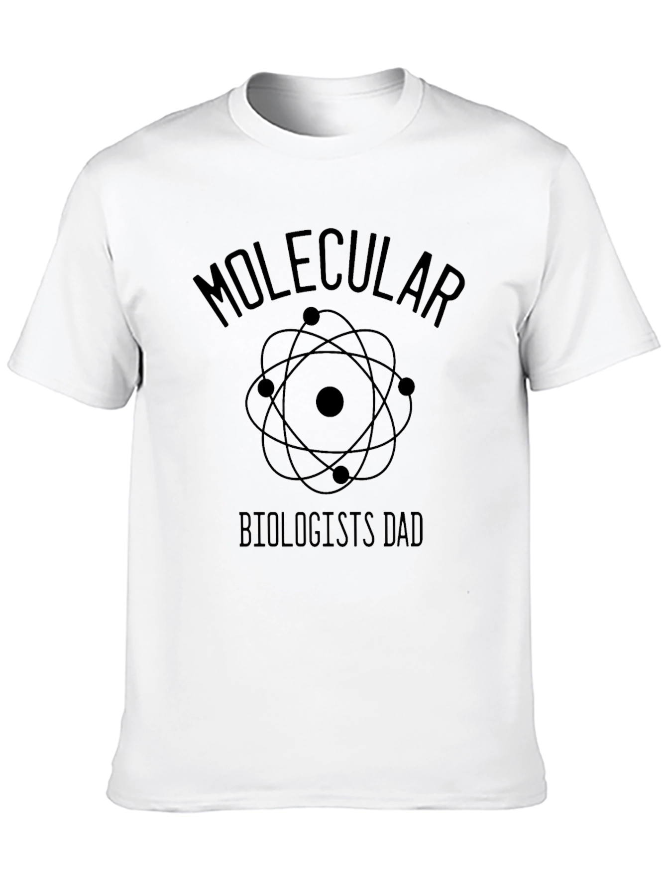 Molecular Biologist Dad Graphic T-Shirt