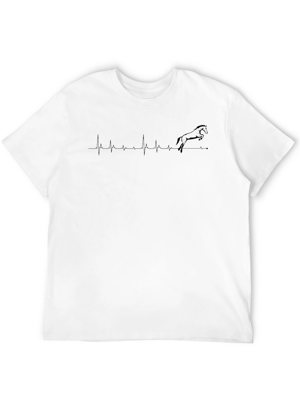 Heartbeat Horse T-Shirt - Equestrian Style