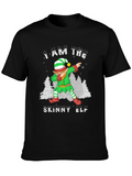 I am the Skinny Elf Dab Christmas T-Shirt