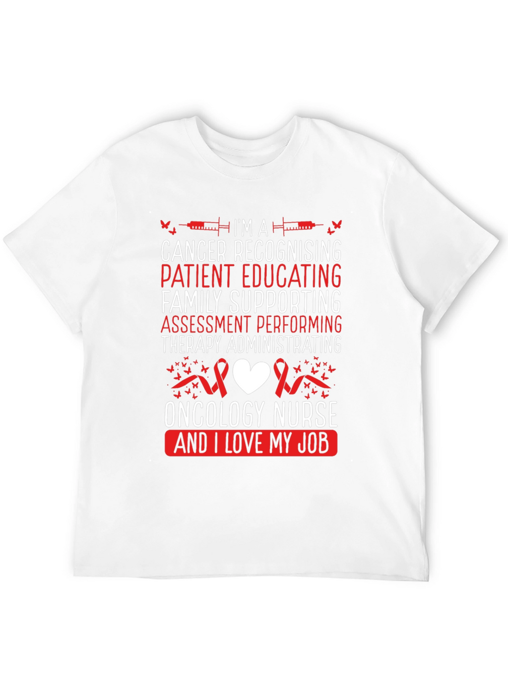 Oncology Nurse T-Shirt - Cancer Awareness