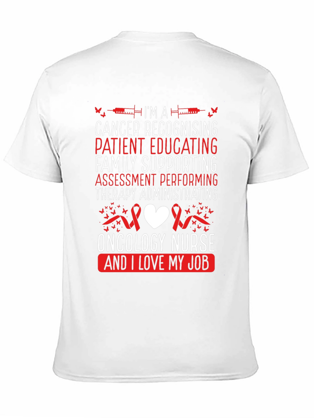 Oncology Nurse T-Shirt - Cancer Awareness