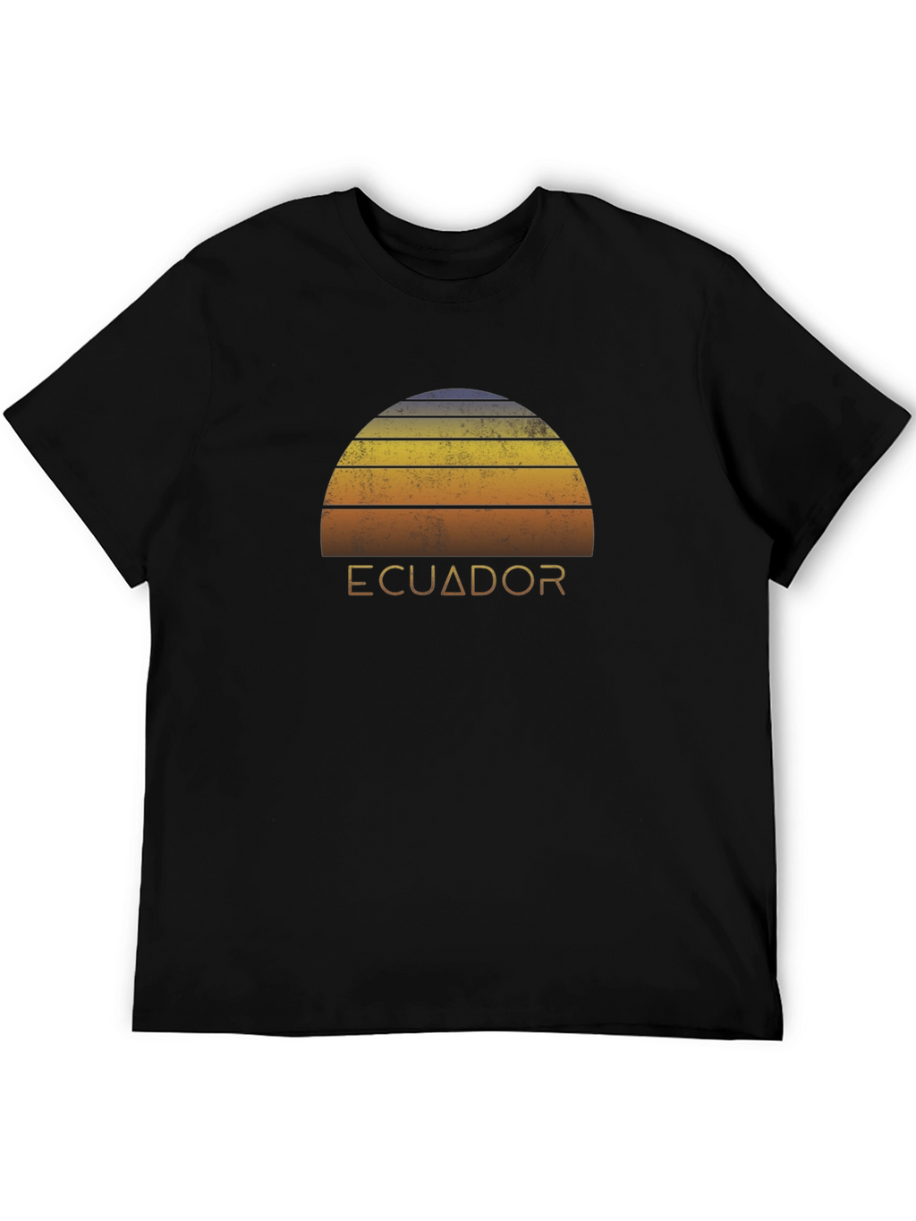 Ecuador Retro Sunset T-Shirt