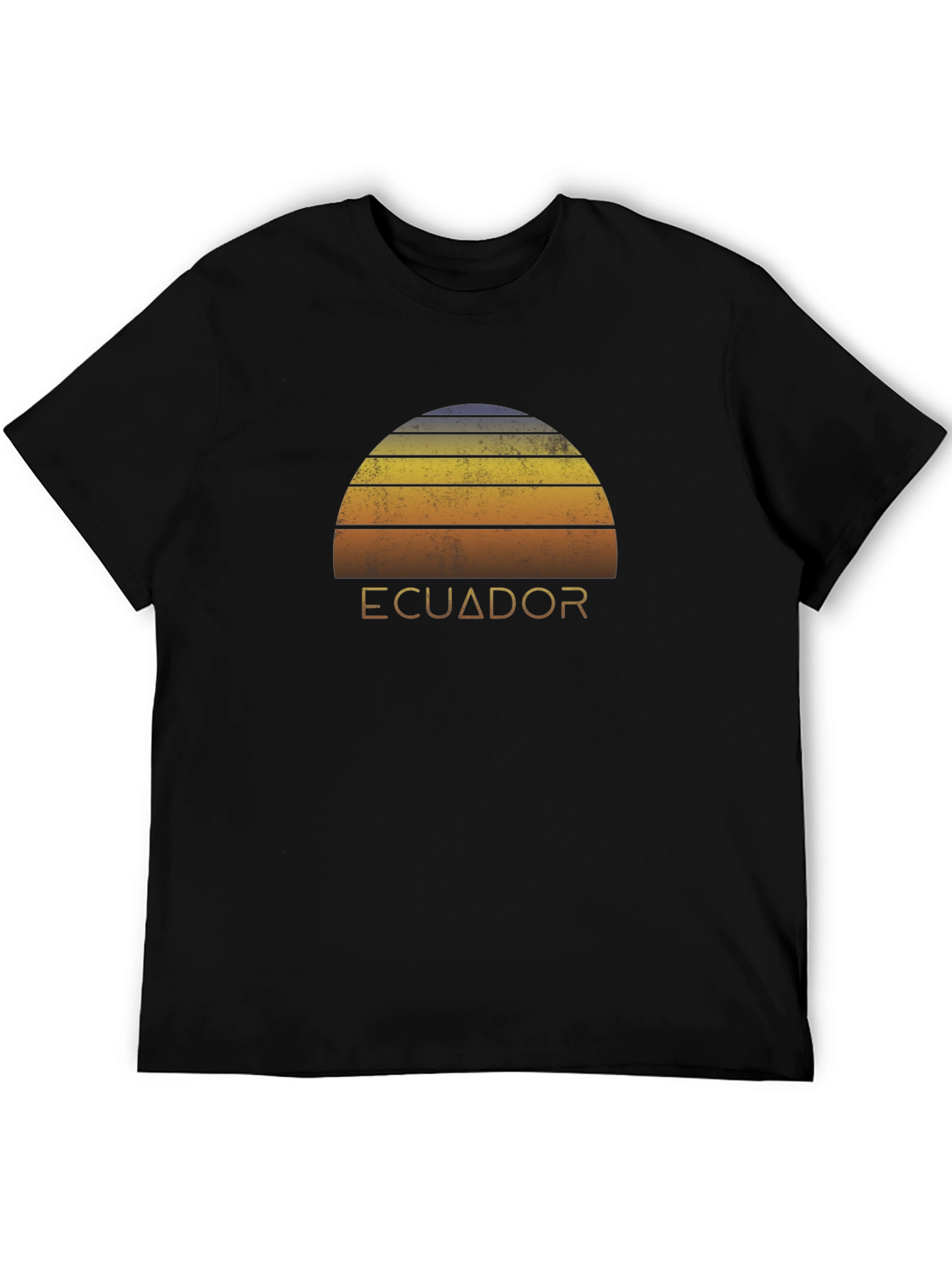 Ecuador Retro Sunset T-Shirt