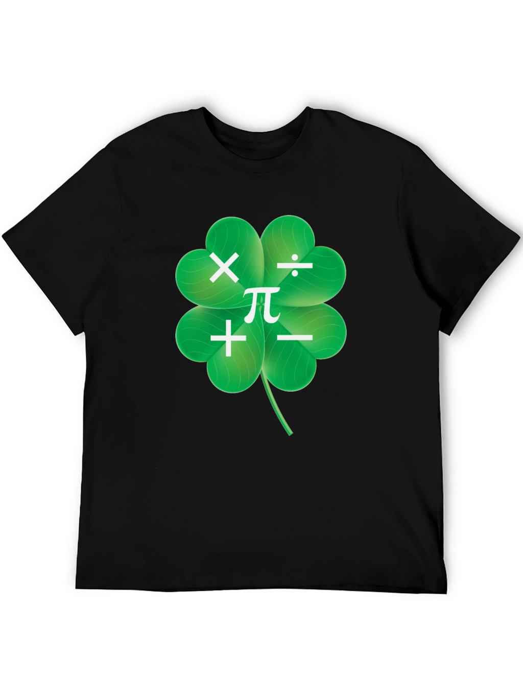 Math Clover T-Shirt - Lucky Numbers Tee
