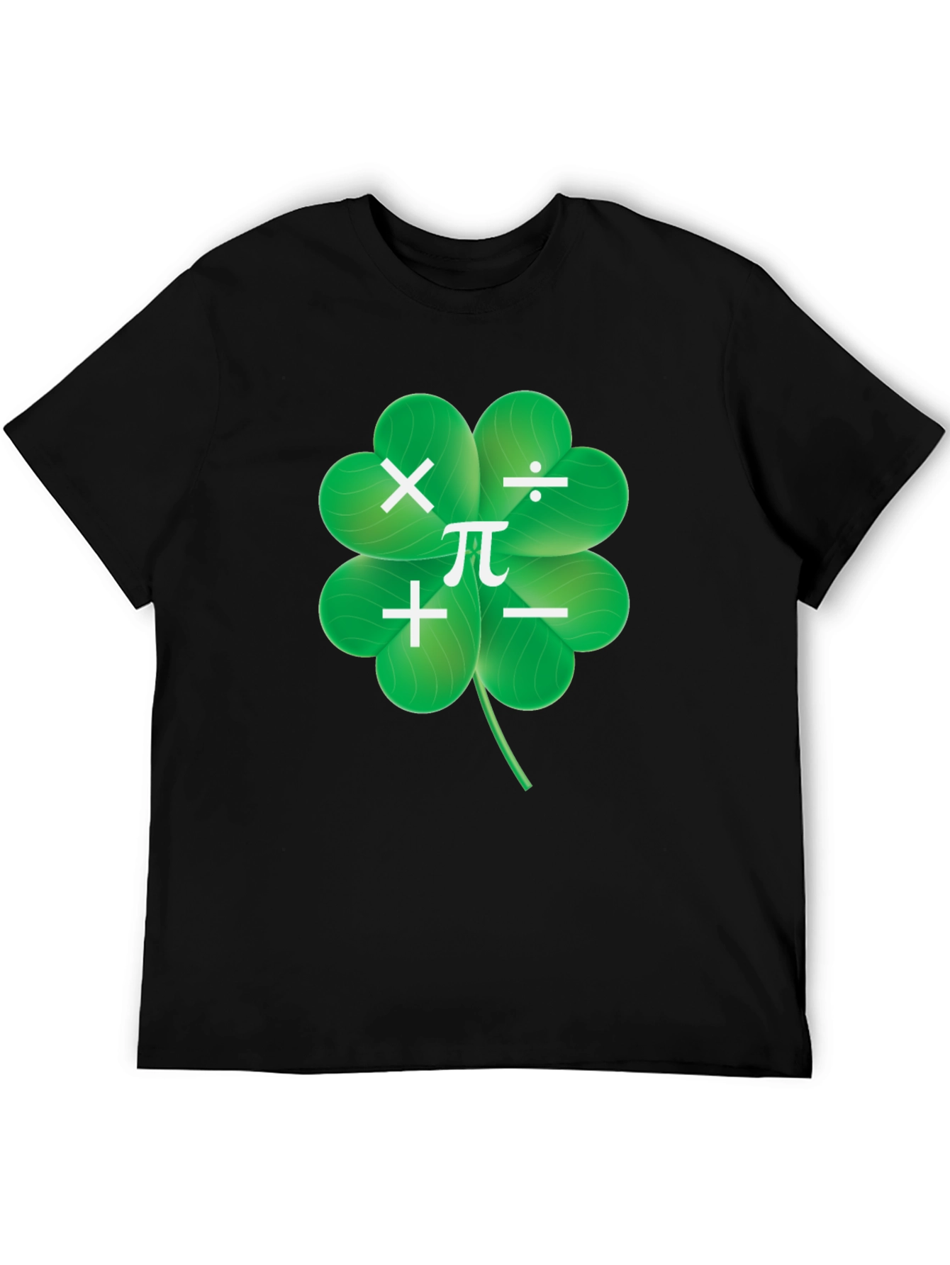 Math Clover T-Shirt - Lucky Numbers Tee