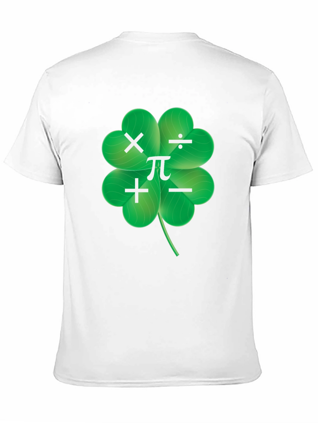 Math Clover T-Shirt - Lucky Numbers Tee