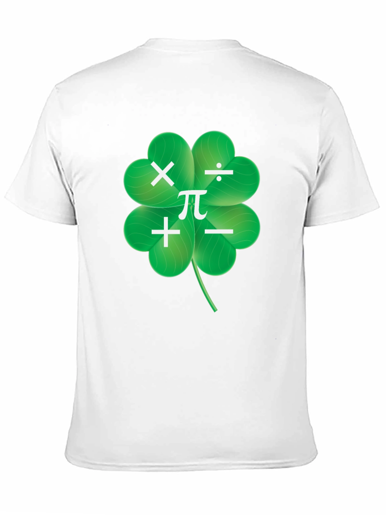 Math Clover T-Shirt - Lucky Numbers Tee