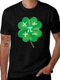 Math Clover T-Shirt - Lucky Numbers Tee