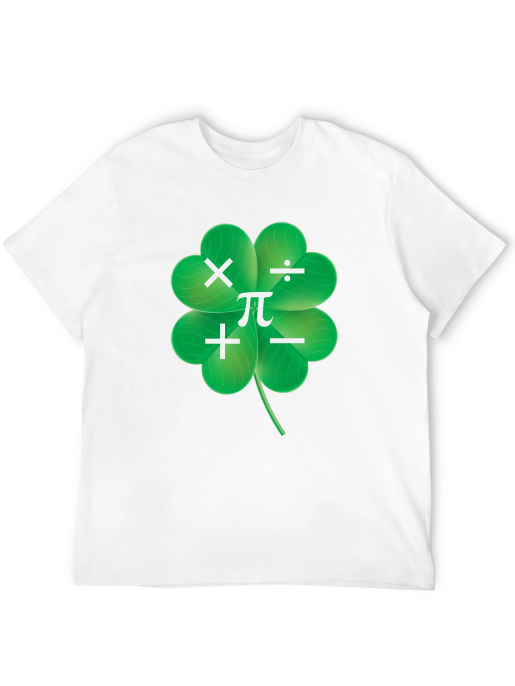 Math Clover T-Shirt - Lucky Numbers Tee