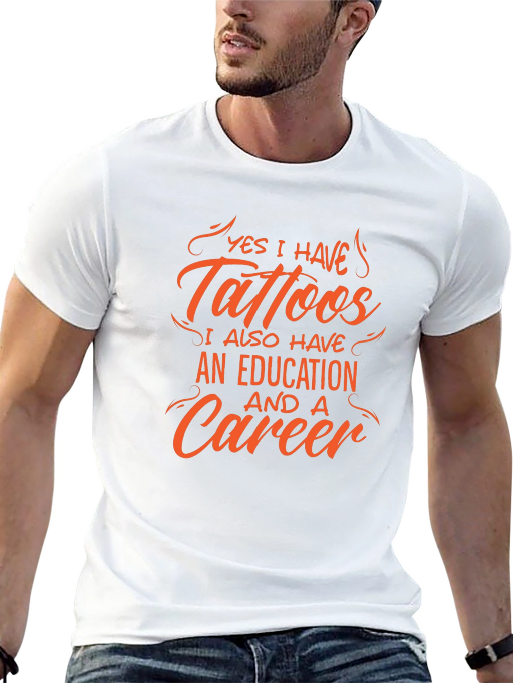 Tattooed and Educated Mens Tee