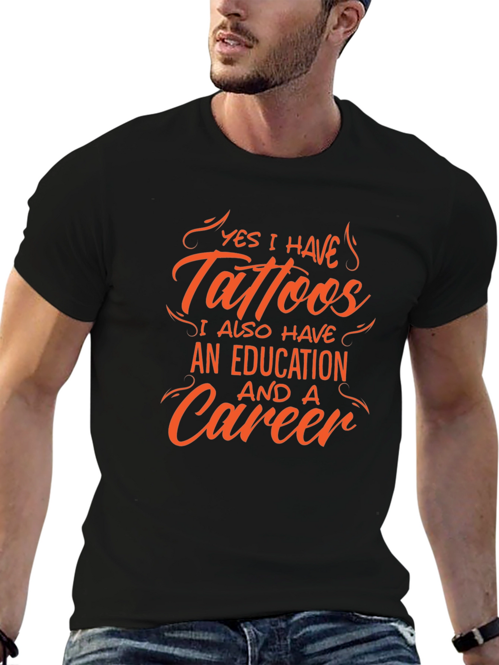 Tattooed and Educated Mens Tee
