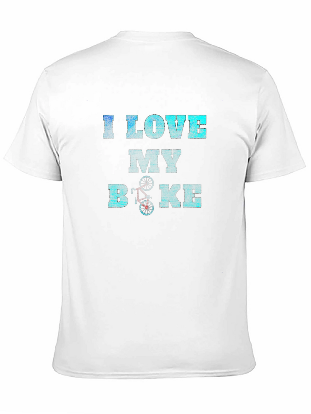 I Love My Bike Graphic T-Shirt - Black
