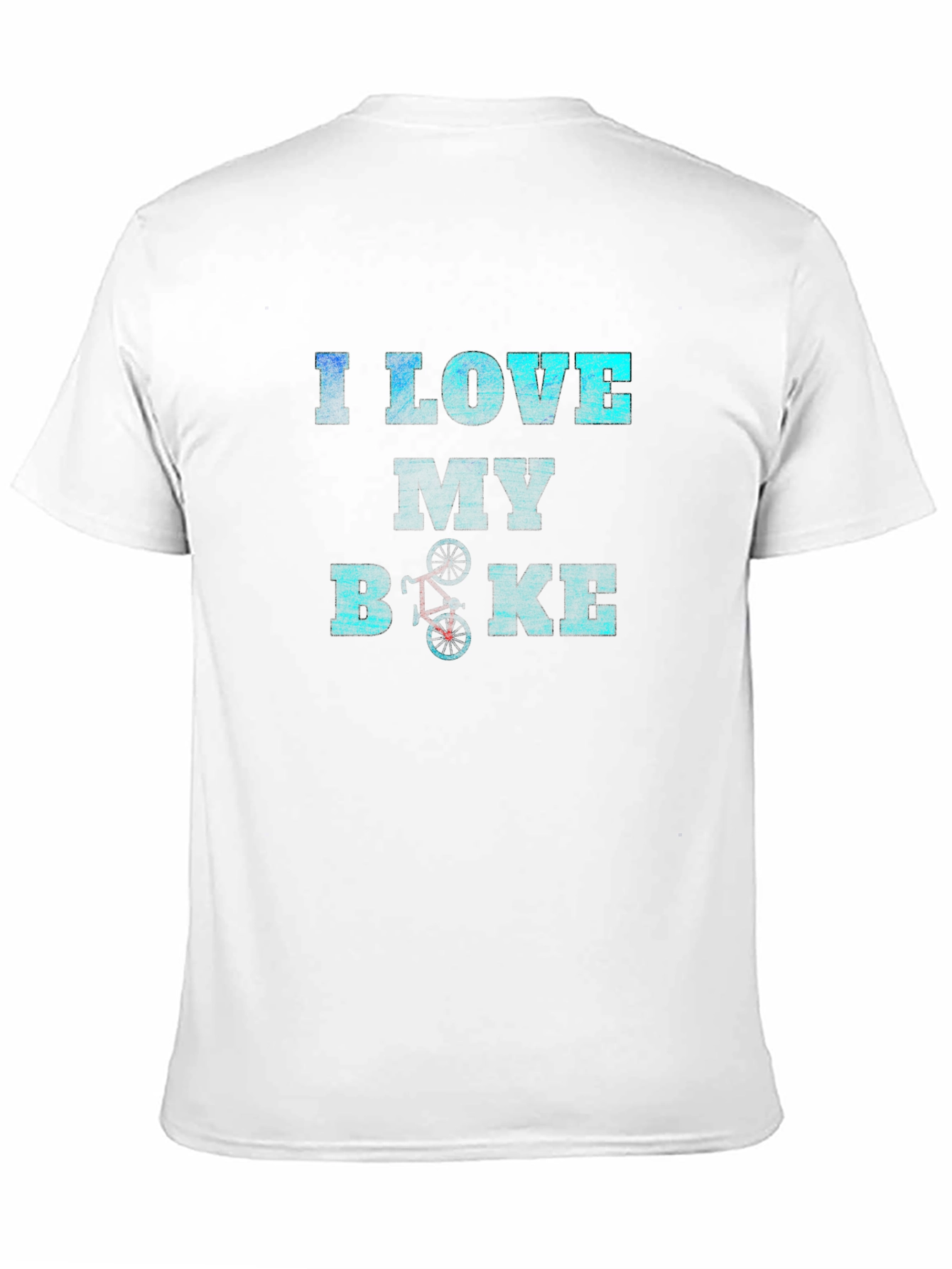 I Love My Bike Graphic T-Shirt - Black