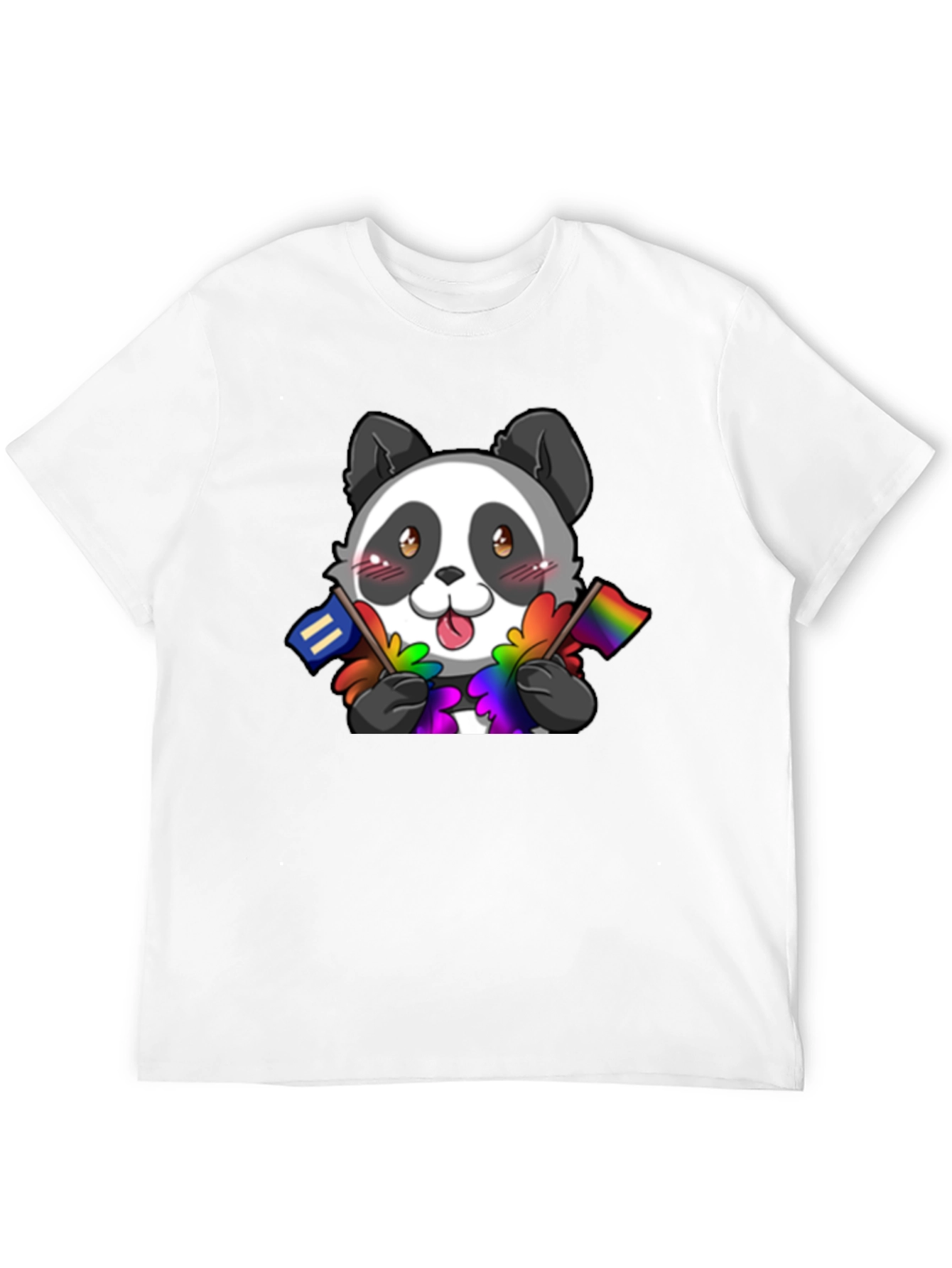Pride Panda T-Shirt - LGBTQ+ Supporter Tee