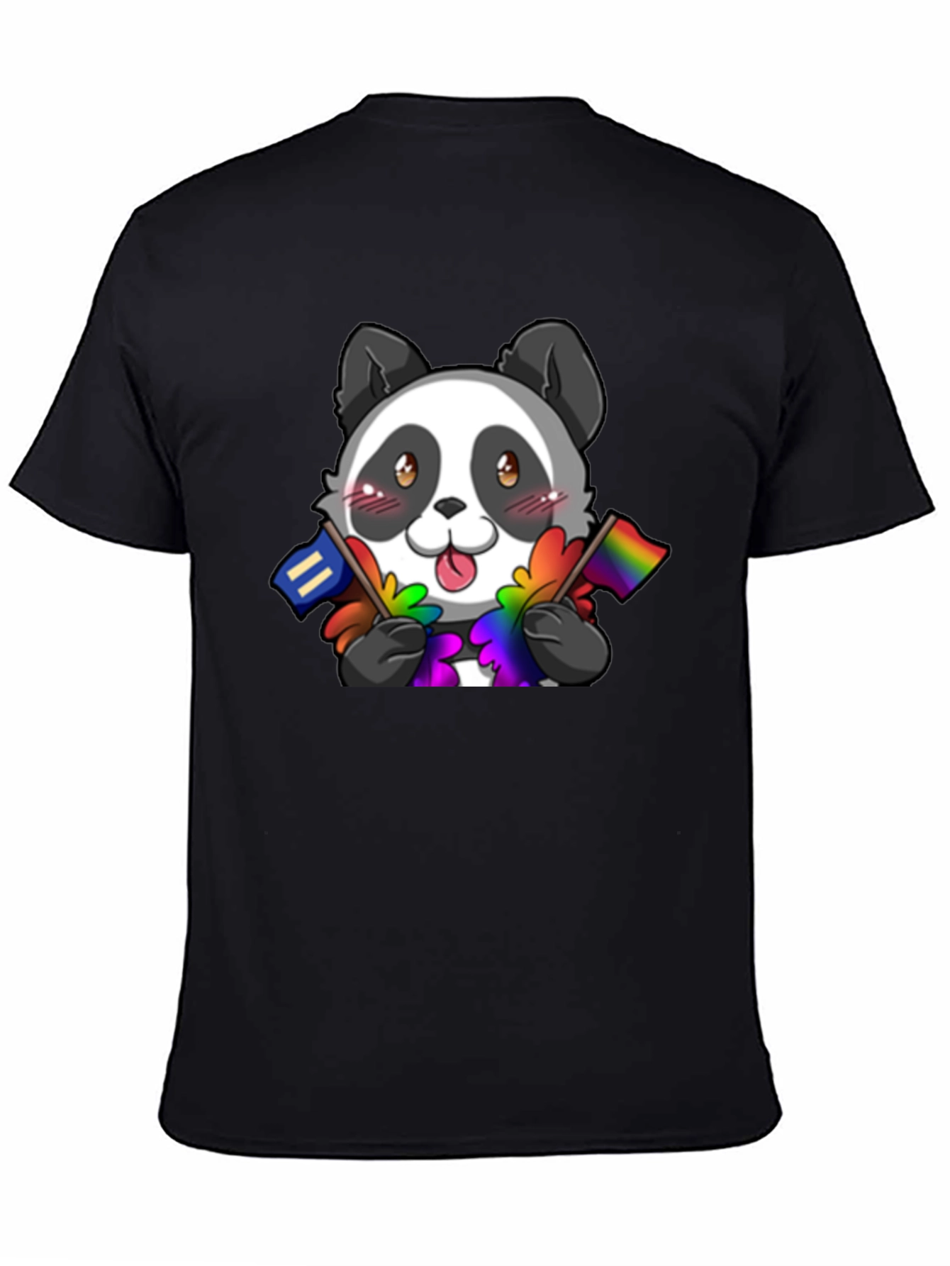 Pride Panda T-Shirt - LGBTQ+ Supporter Tee