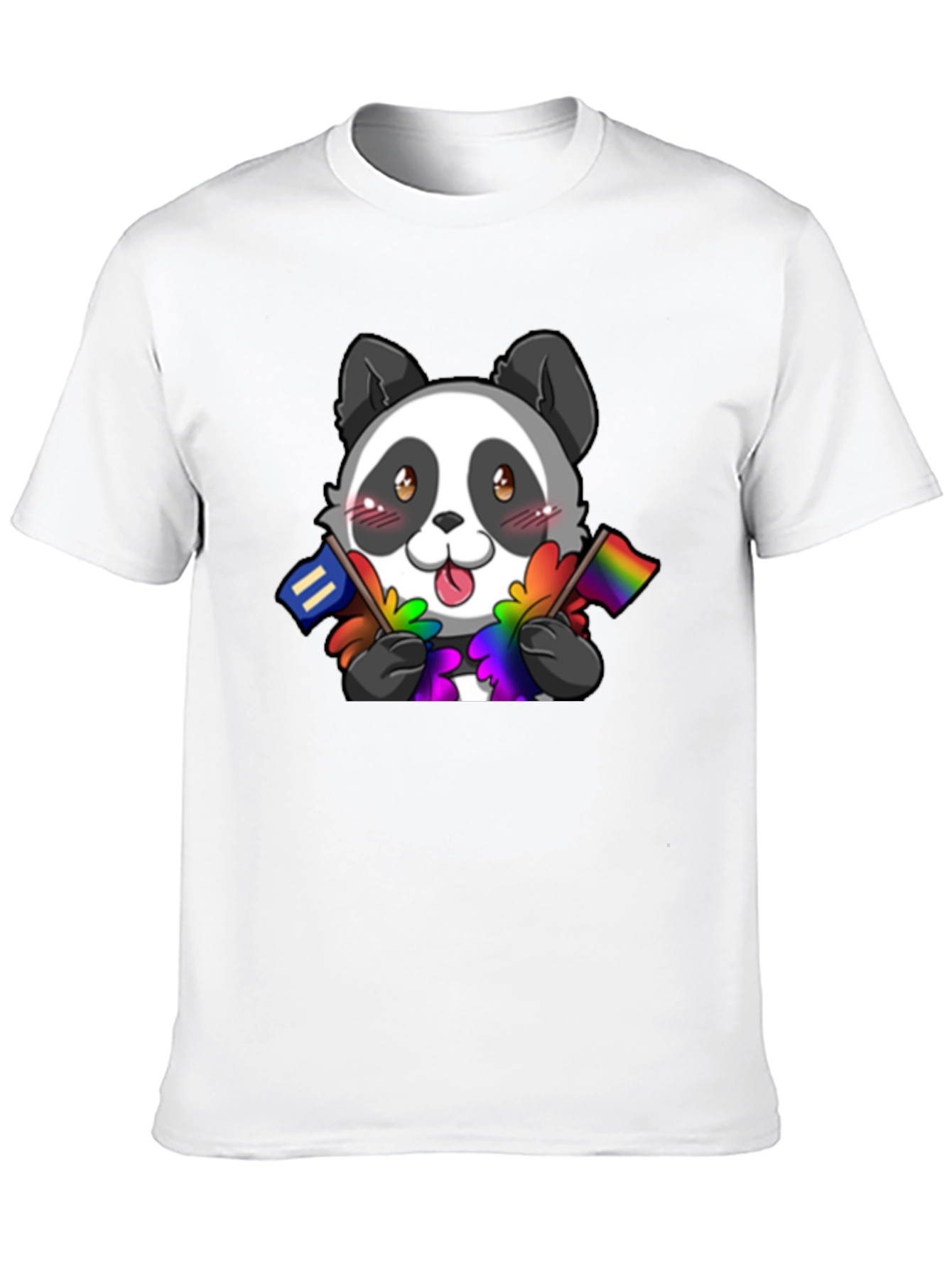 Pride Panda T-Shirt - LGBTQ+ Supporter Tee