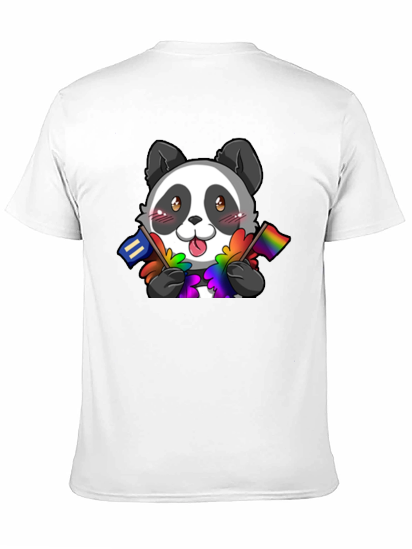 Pride Panda T-Shirt - LGBTQ+ Supporter Tee