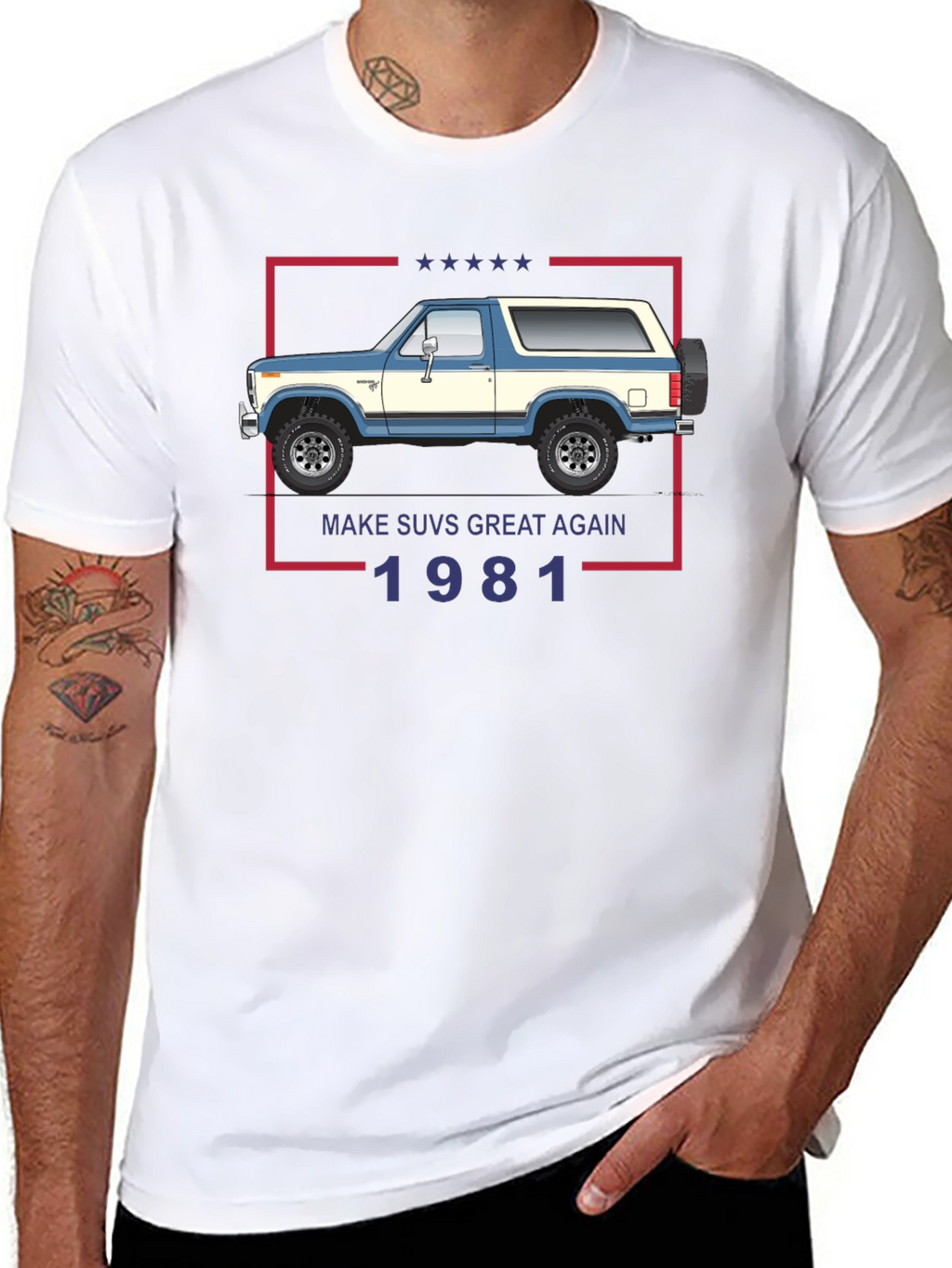 Make SUVs Great Again 1981 Graphic T-Shirt