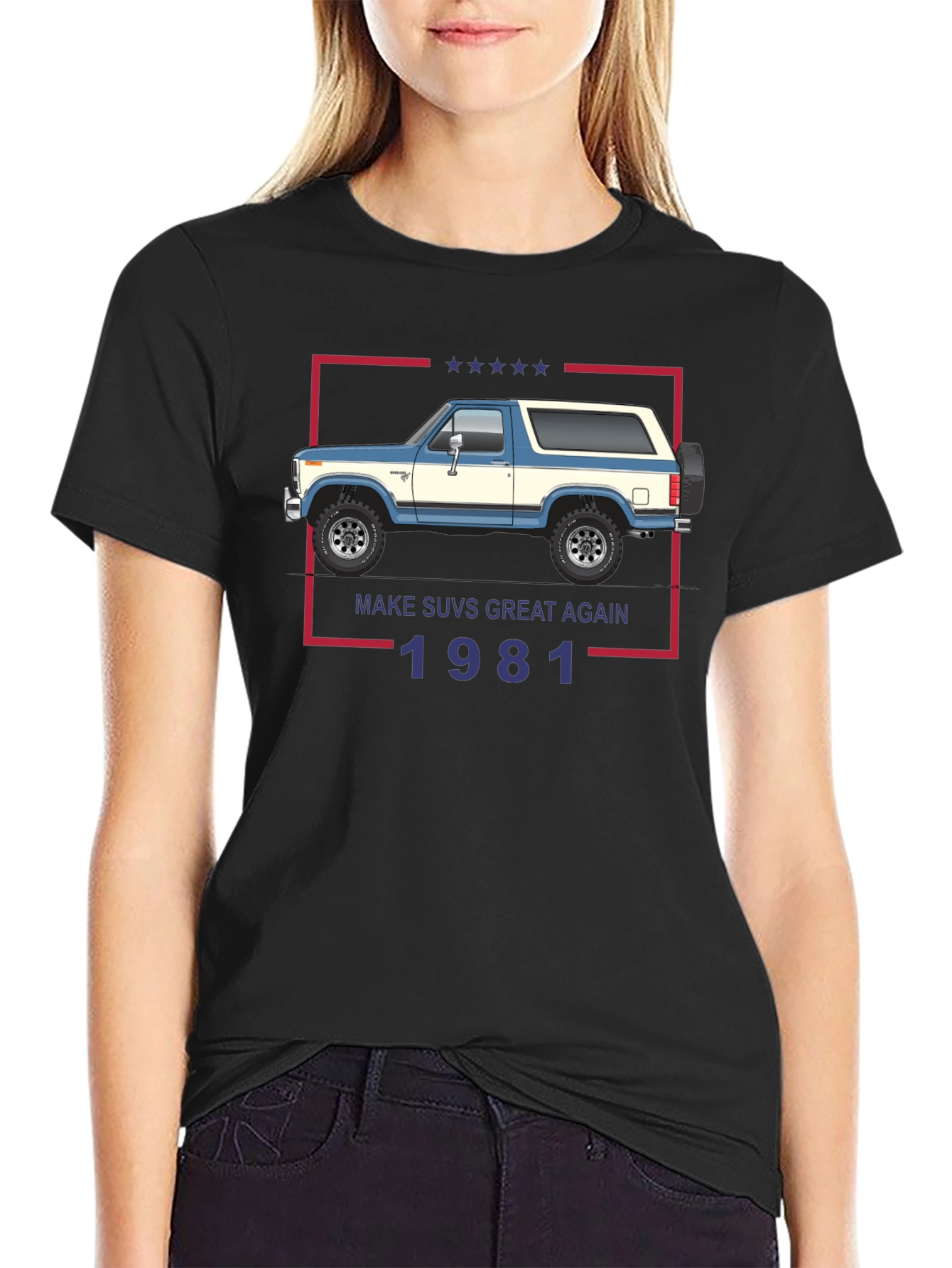 Make SUVs Great Again 1981 Graphic T-Shirt