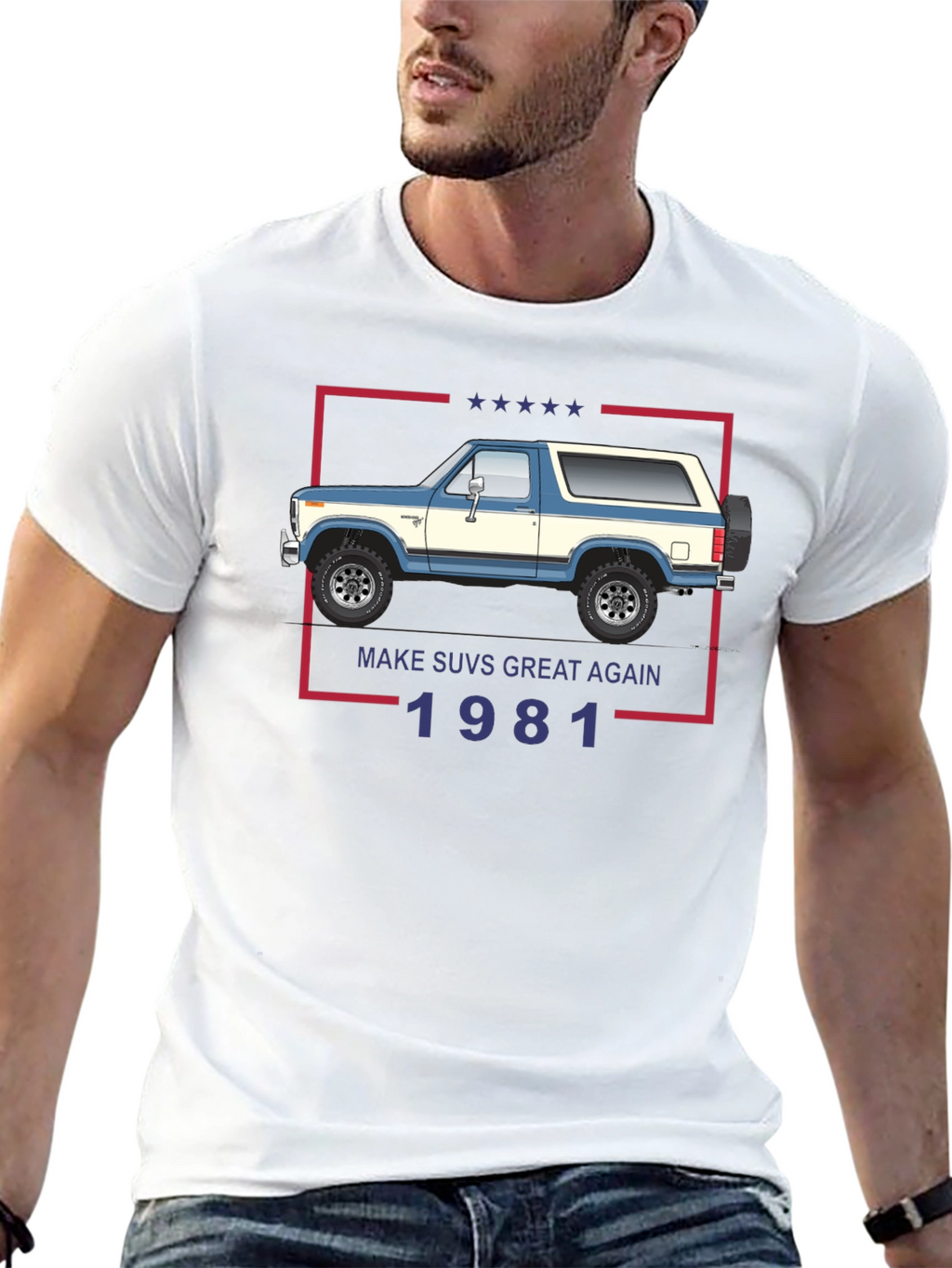 Make SUVs Great Again 1981 Graphic T-Shirt