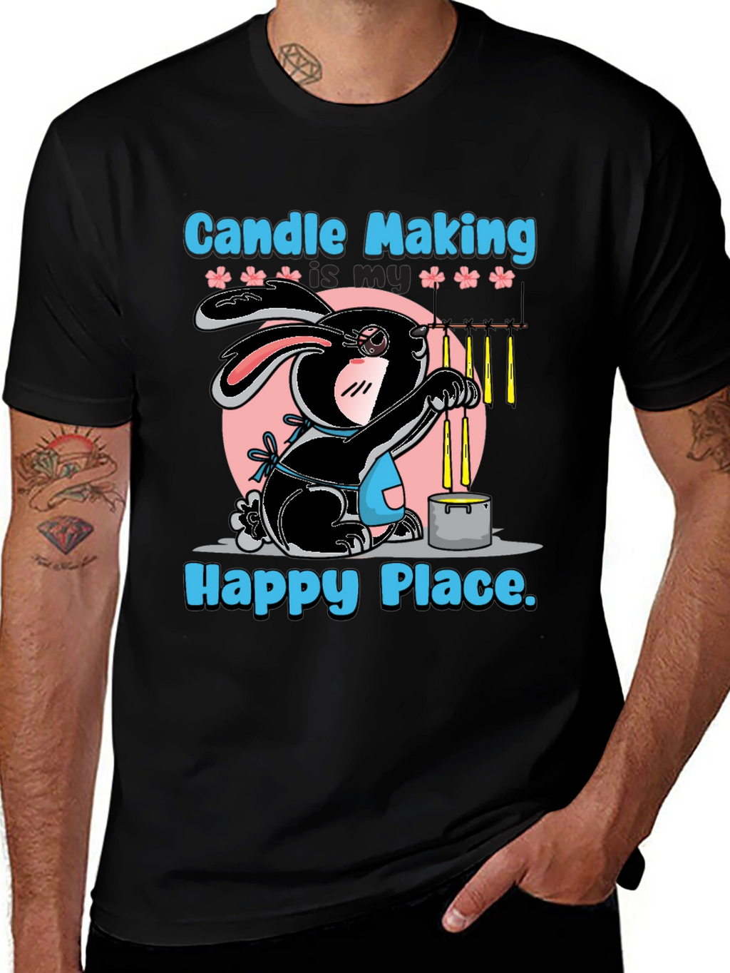Candle Making Happy Place T-Shirt