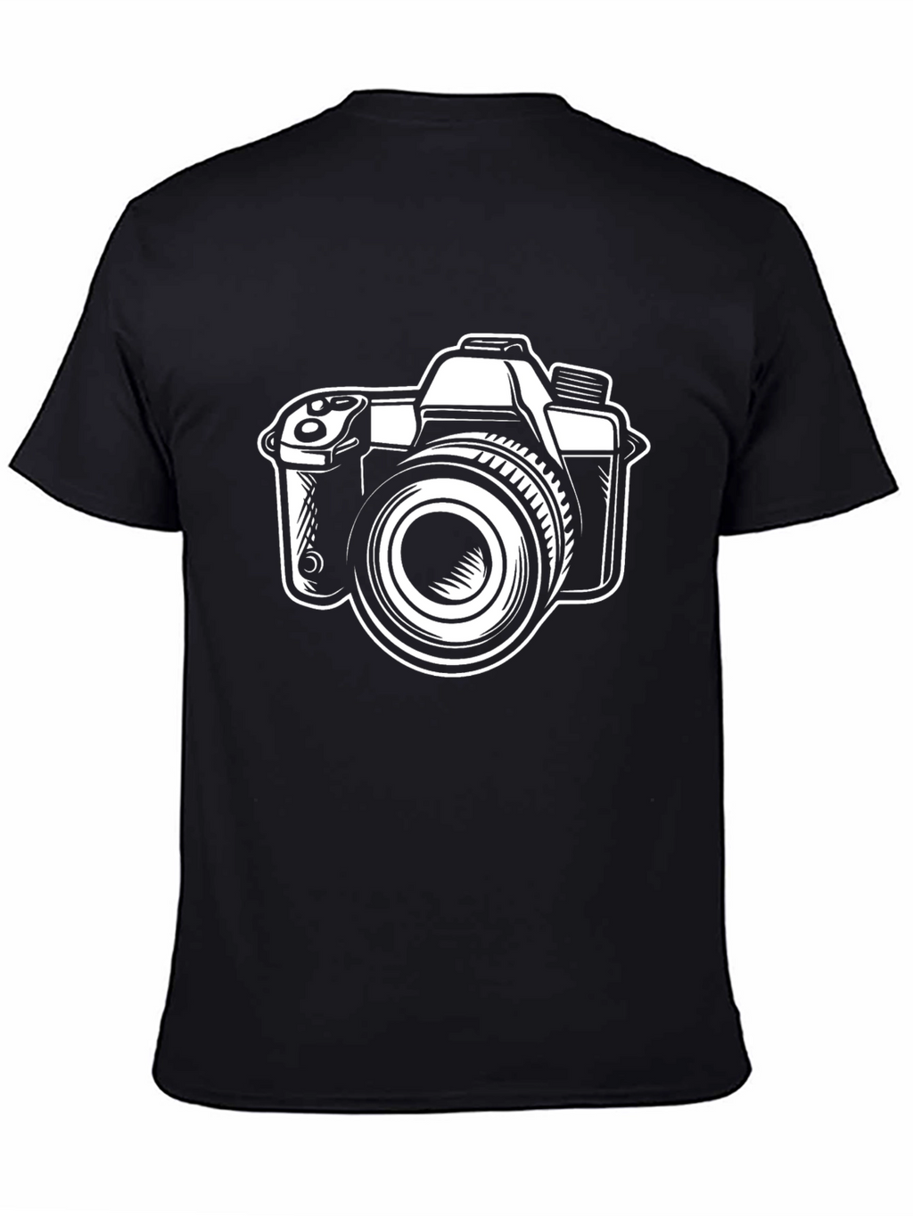 Camera Graphic Black T-Shirt