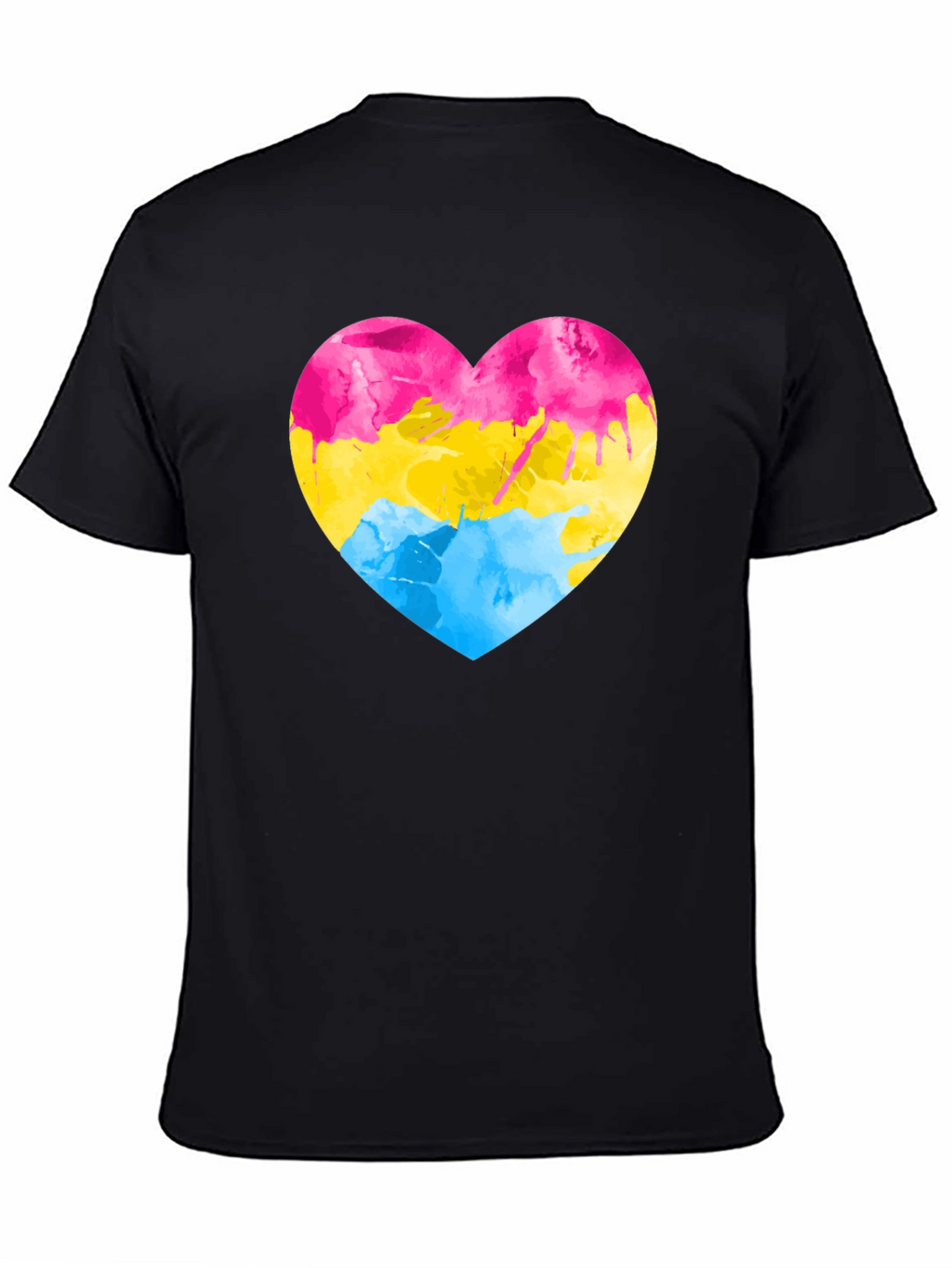 Pansexual Pride Heart T-Shirt