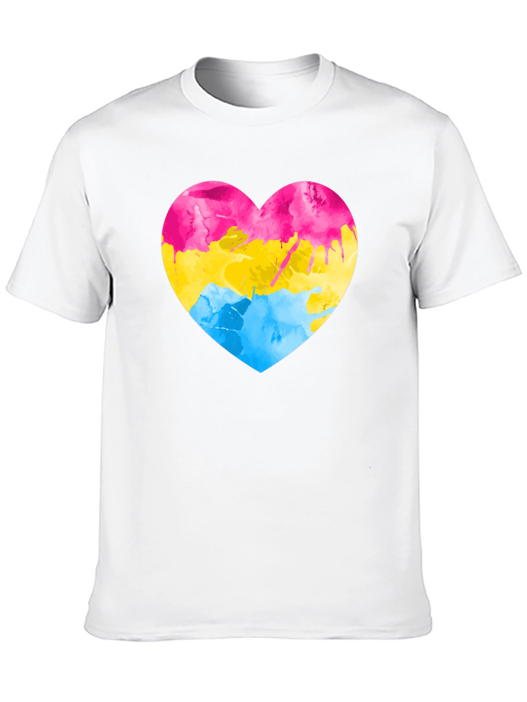 Pansexual Pride Heart T-Shirt