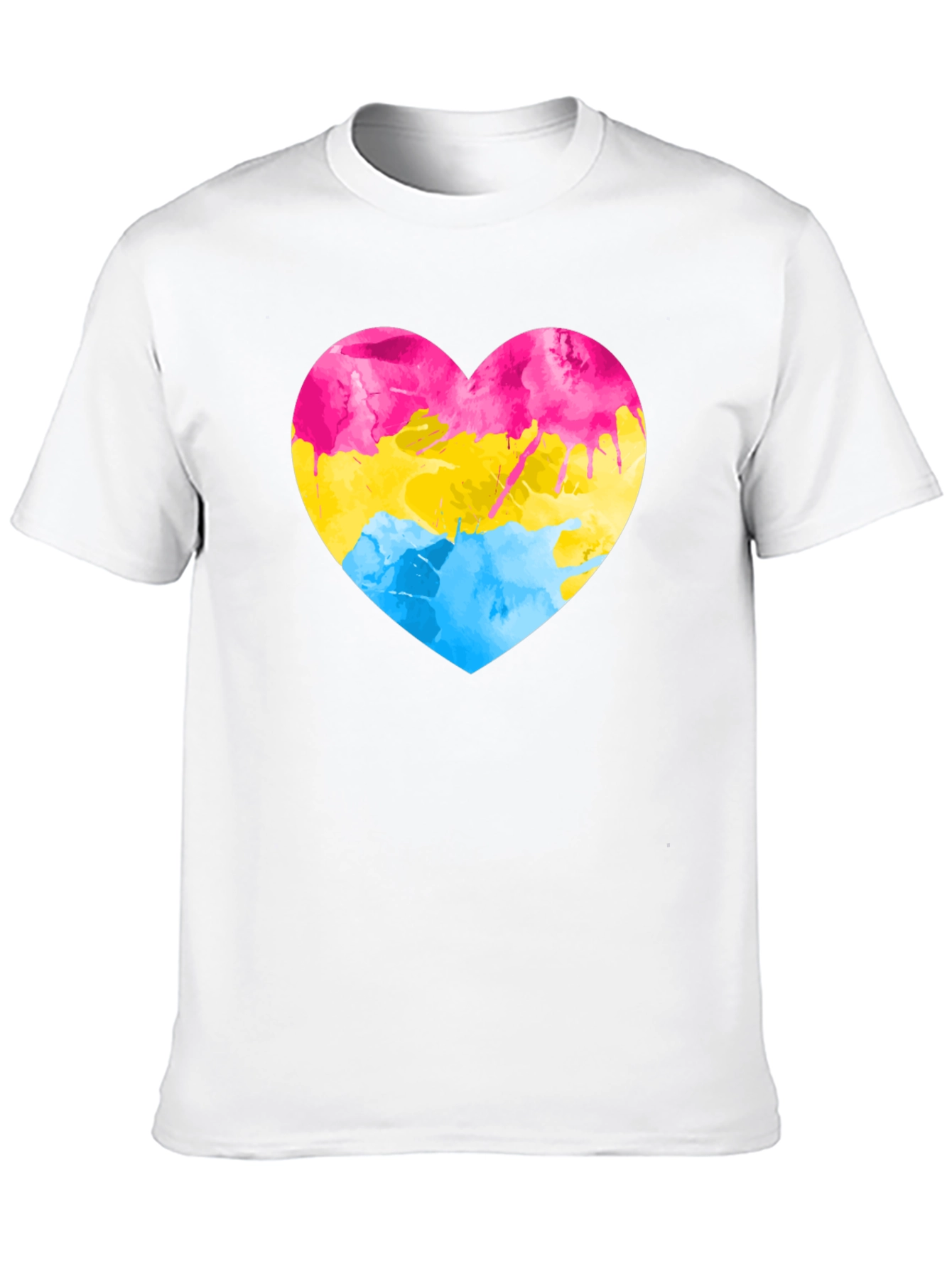 Pansexual Pride Heart T-Shirt