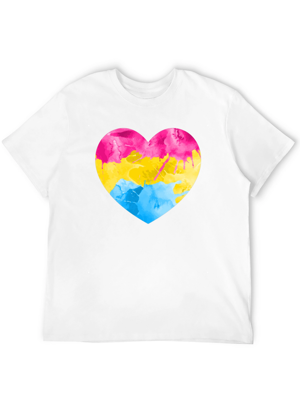 Pansexual Pride Heart T-Shirt