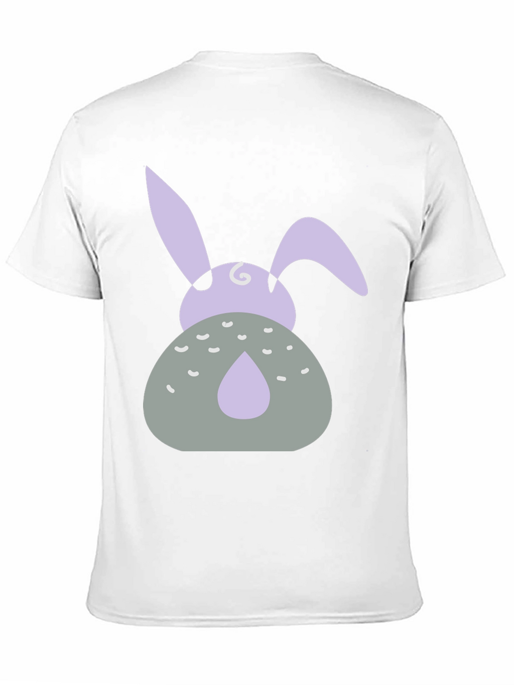 Easter Bunny Graphic Tee - Black