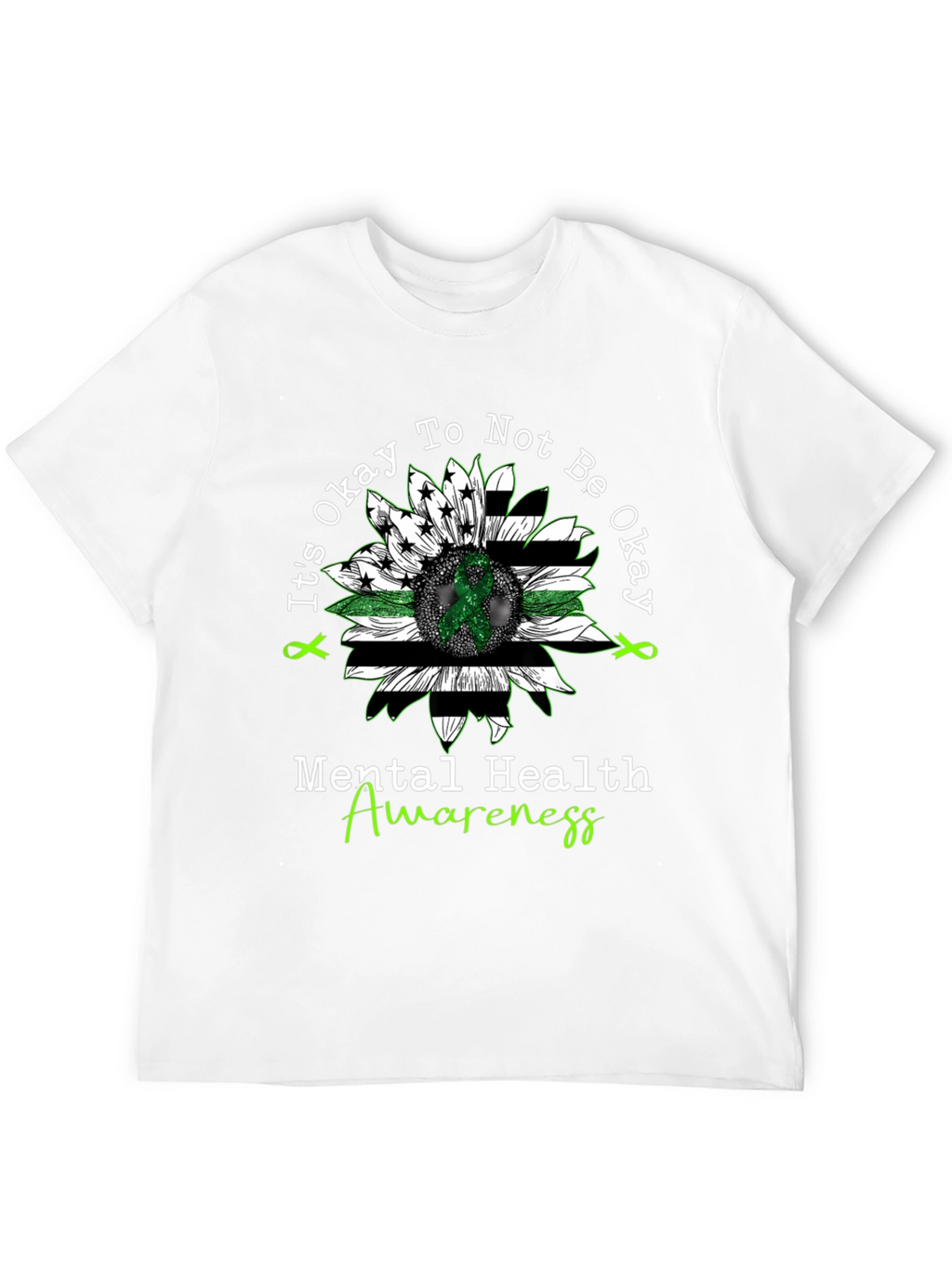 Mental Health Awareness Sunflower T-Shirt