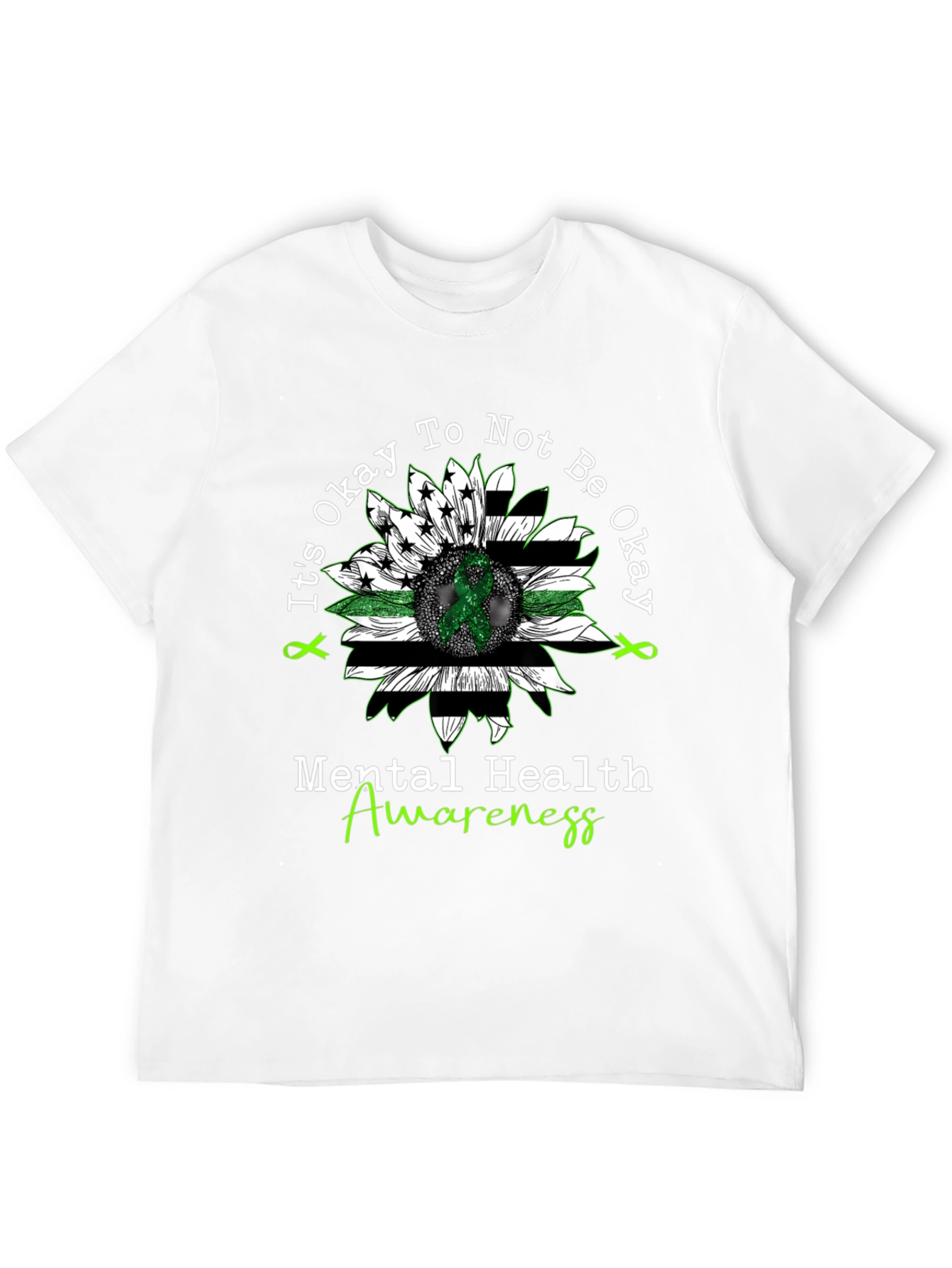 Mental Health Awareness Sunflower T-Shirt