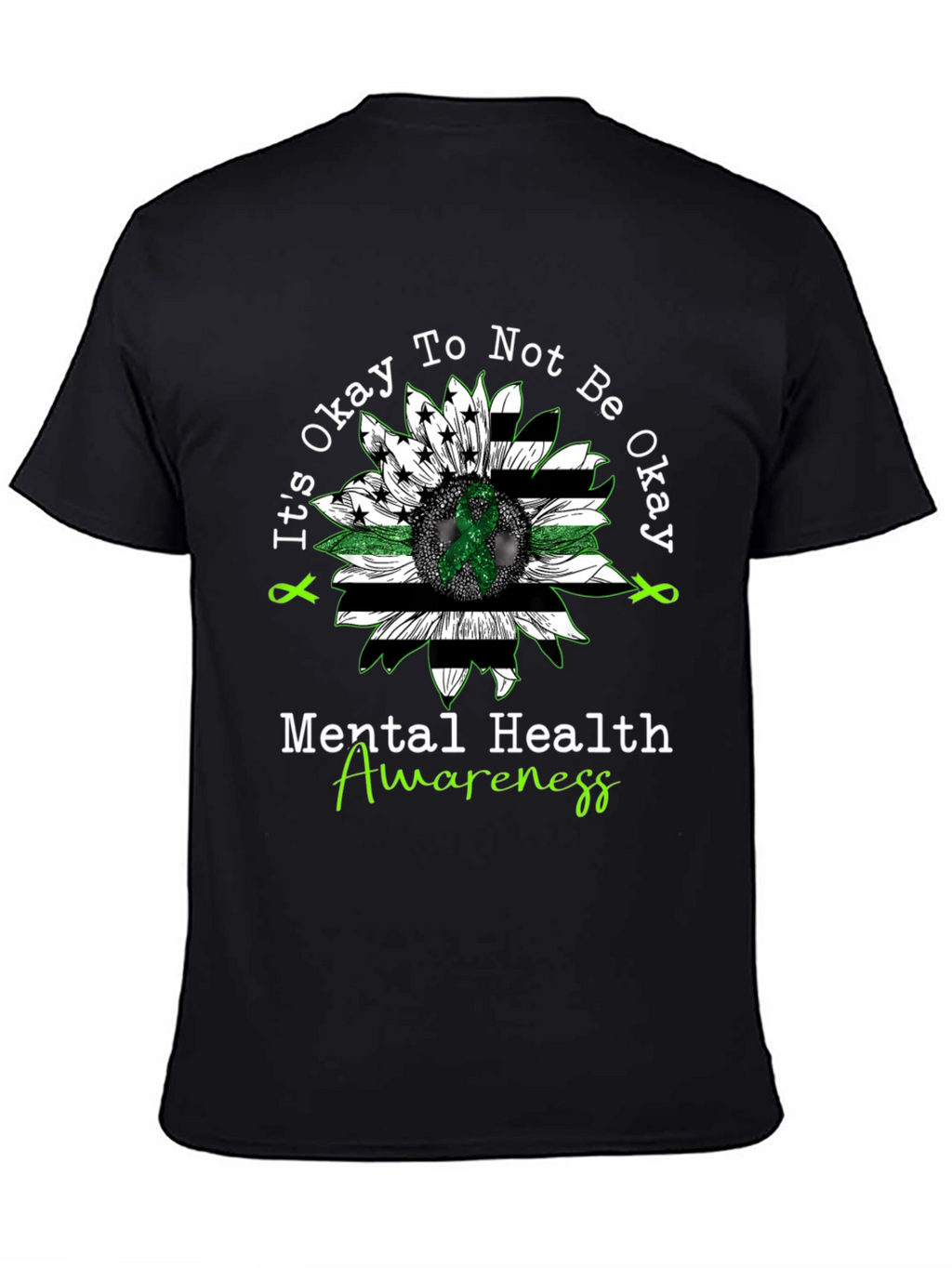 Mental Health Awareness Sunflower T-Shirt