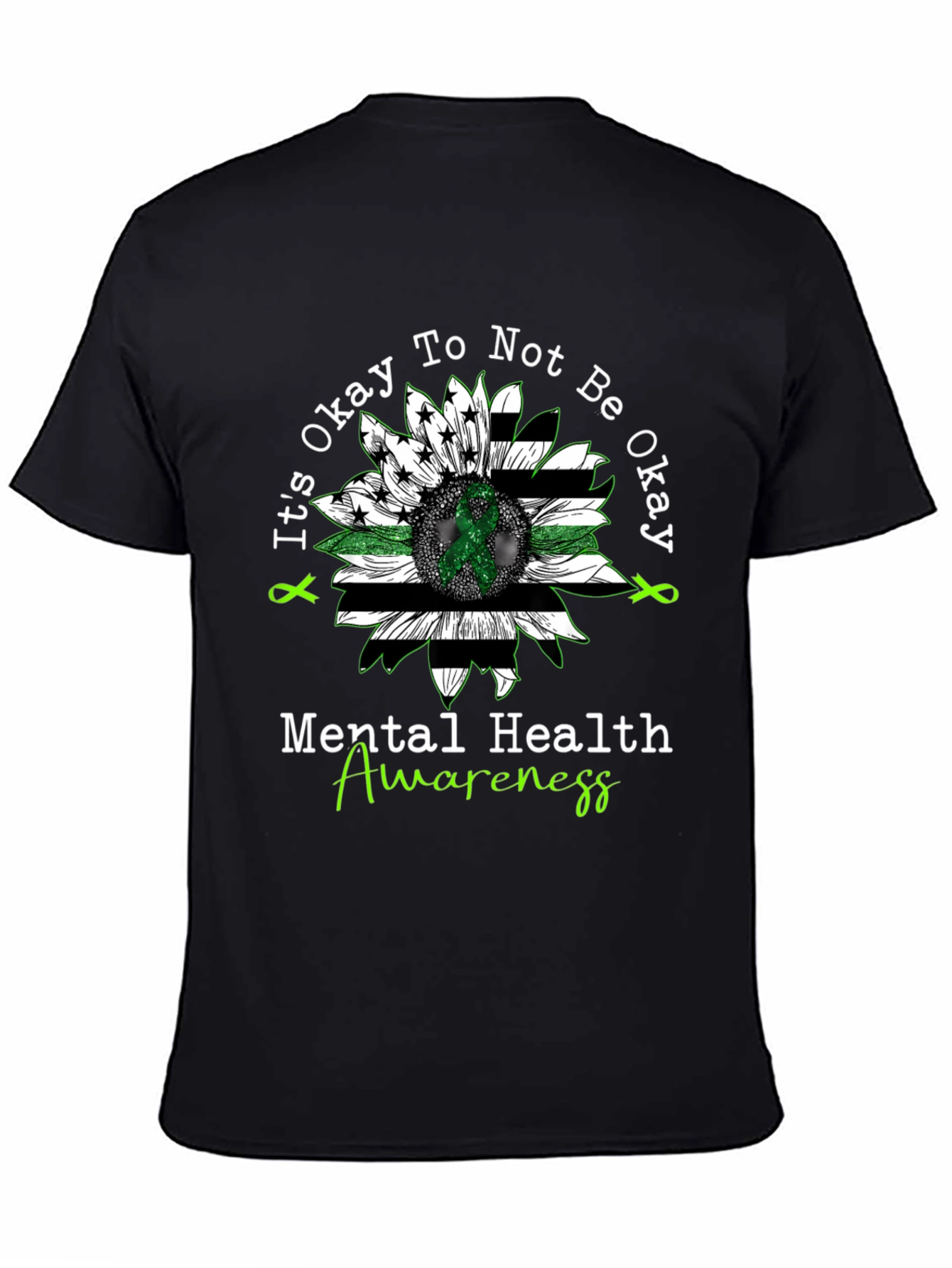Mental Health Awareness Sunflower T-Shirt