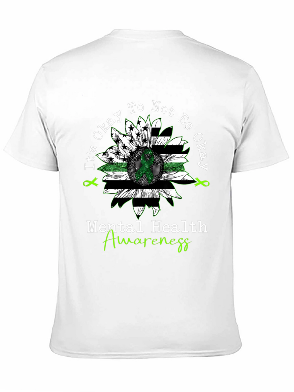 Mental Health Awareness Sunflower T-Shirt