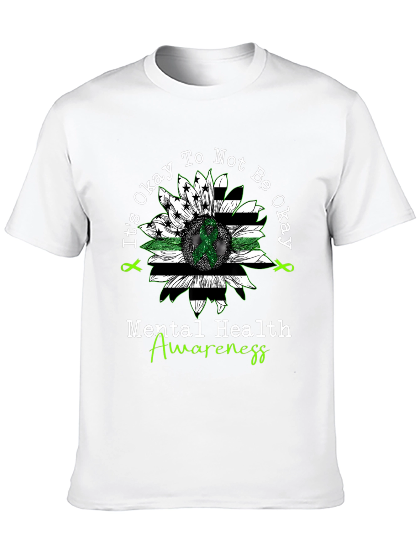 Mental Health Awareness Sunflower T-Shirt