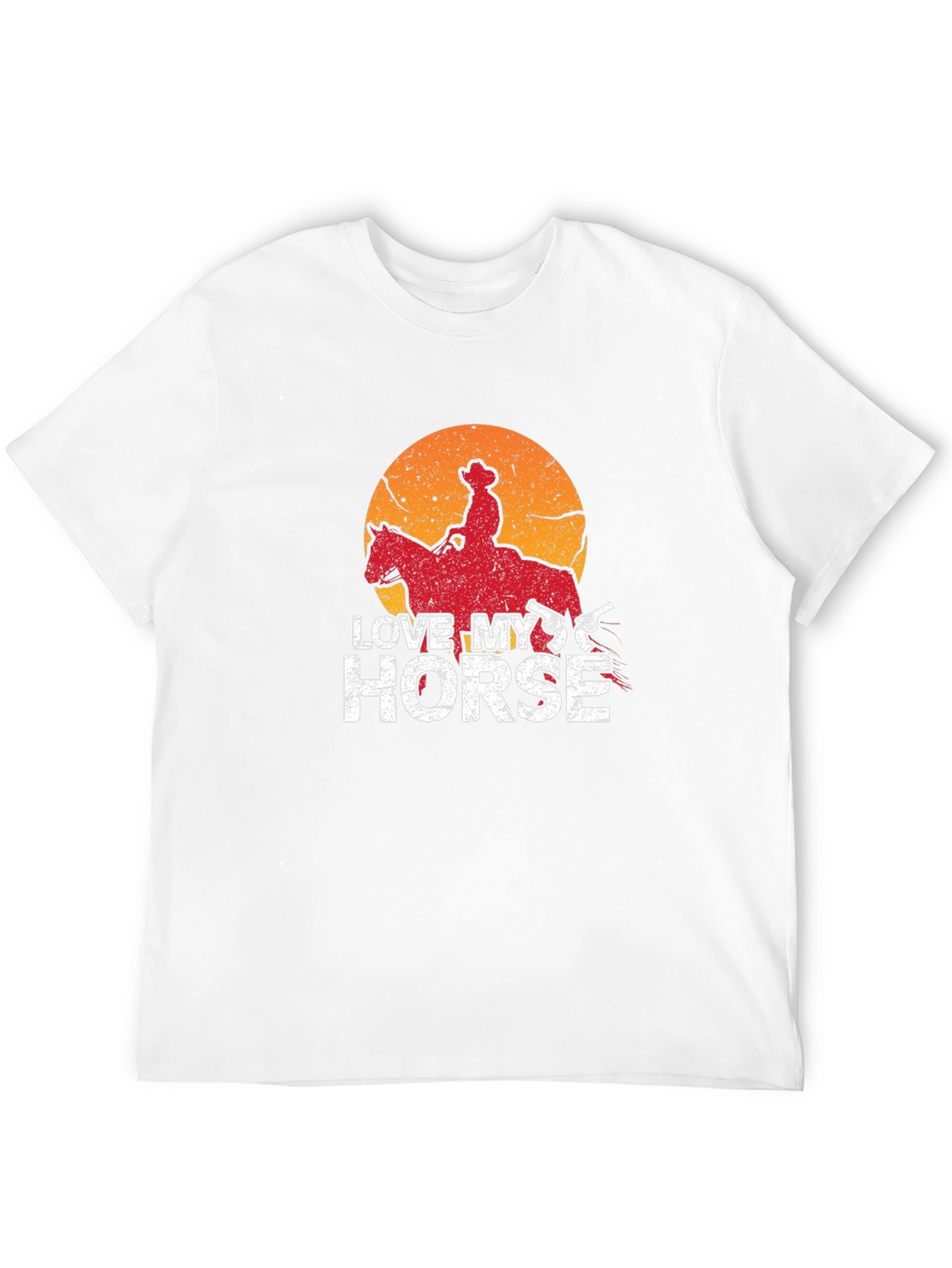 Love My Horse Cowboy Graphic T-Shirt