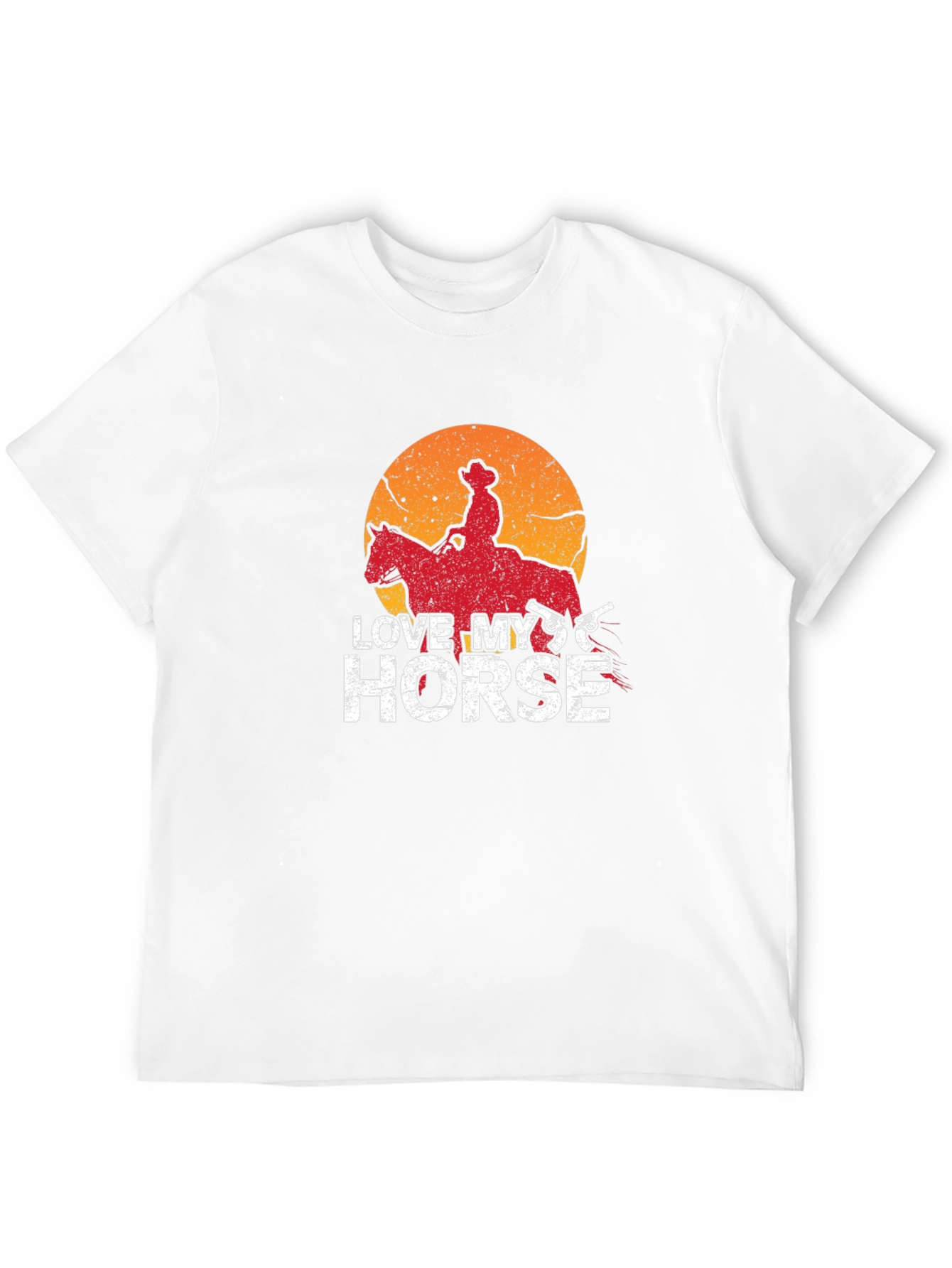 Love My Horse Cowboy Graphic T-Shirt