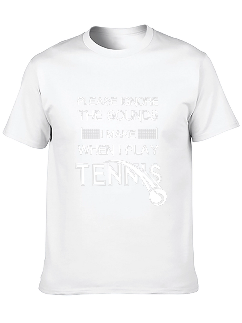 Funny Tennis Player Graphic T-Shirt
