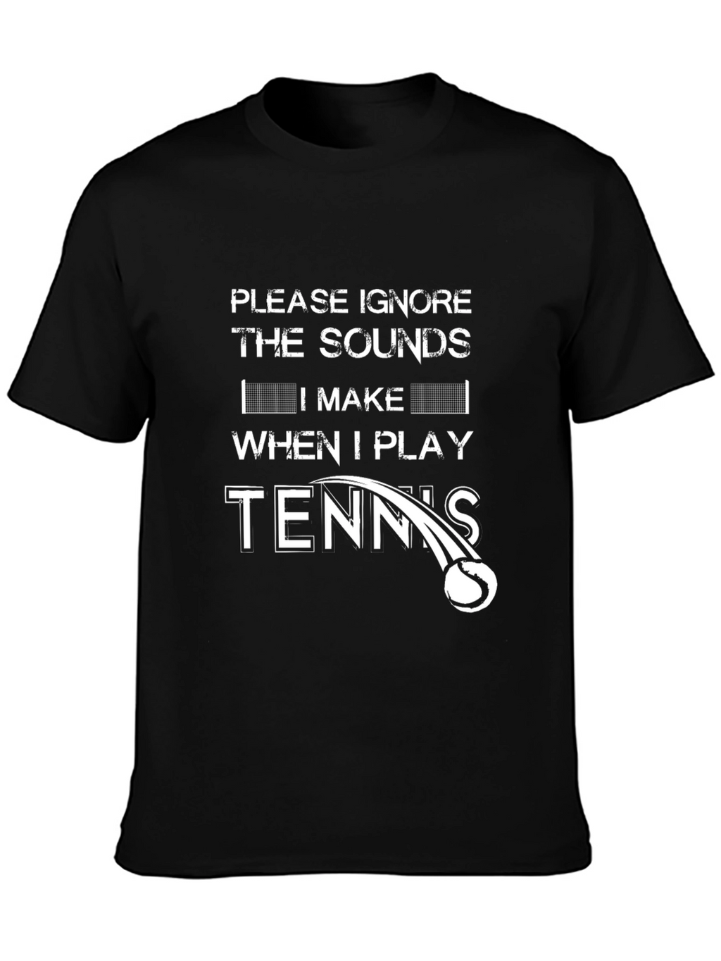 Funny Tennis Player Graphic T-Shirt