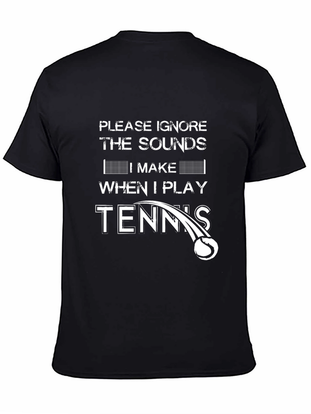 Funny Tennis Player Graphic T-Shirt