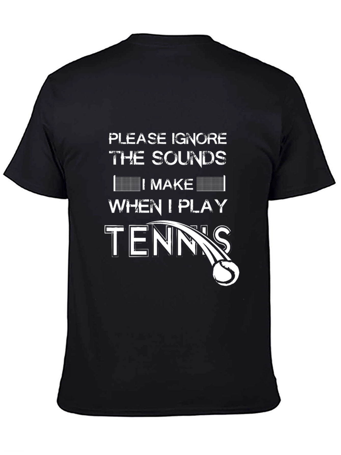 Funny Tennis Player Graphic T-Shirt